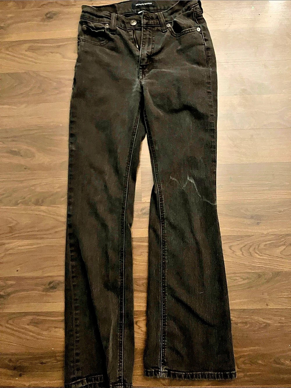Aeropostale High Rise Flare Black Flare Jeans Size 2